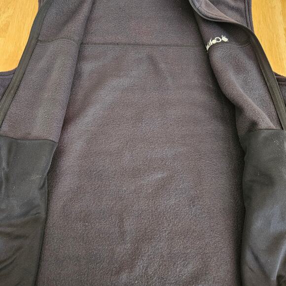 Columbia Men's Fleece Vest Full Zip 2 Pocket Dk Gray Sz L EUC - Picture 5 of 7